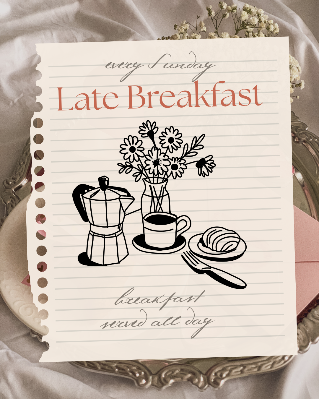 Late Breakfast template